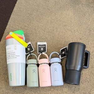 BUNDLE OF 5 Micro Hydroflask Owala Hydrojug Bottles